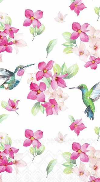 Hovedbilde Avlange servietter, fugl