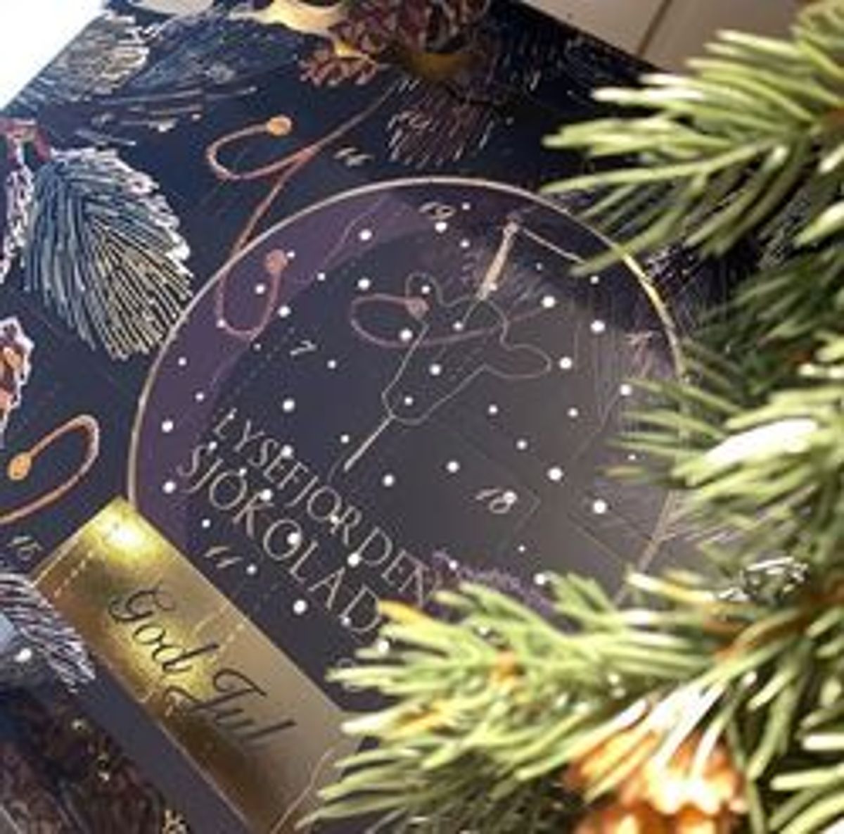 JULEKALENDER 24 SJOKOLADE BITER